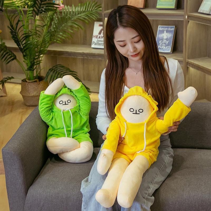 Injured Pillow Banana Man Doll