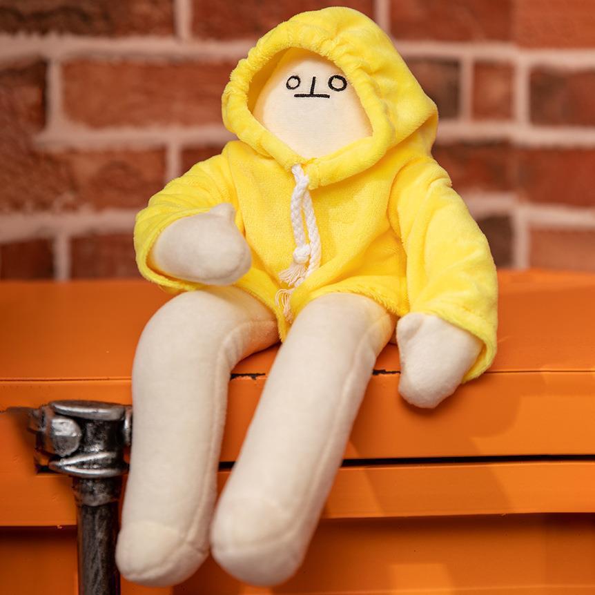 Injured Pillow Banana Man Doll