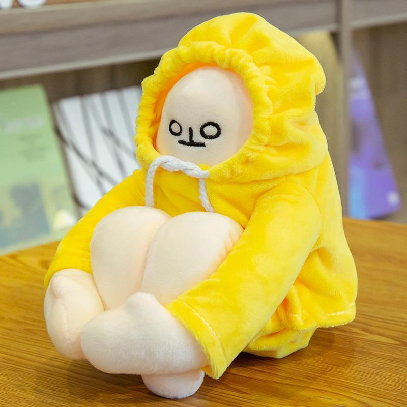 Injured Pillow Banana Man Doll