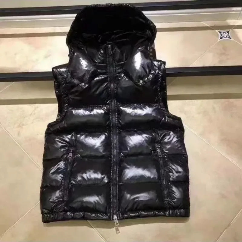 Couple Style Luxury Hooded Down Jacket